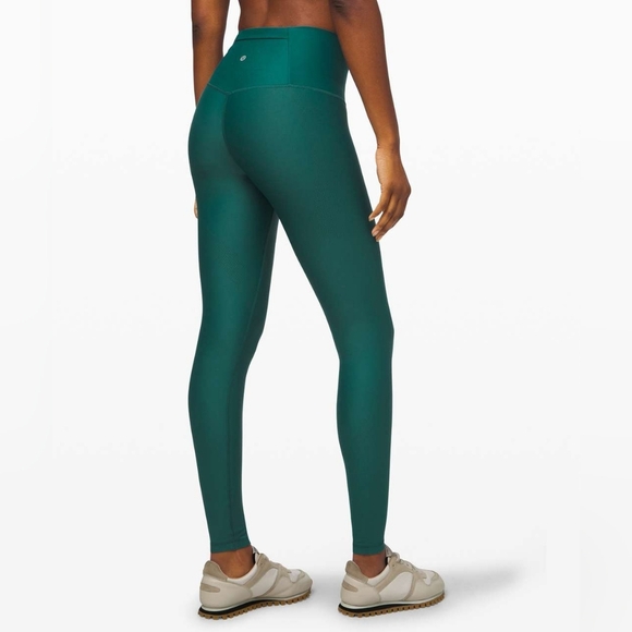 lululemon athletica Pants - Lululemon Mapped Out High Rise Tight Womens 6 Teal Laguna 28" Legging Running